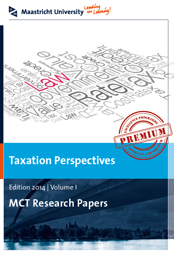 					View Vol. 1 (2014): Taxation Perspectives: MCT Research Papers
				